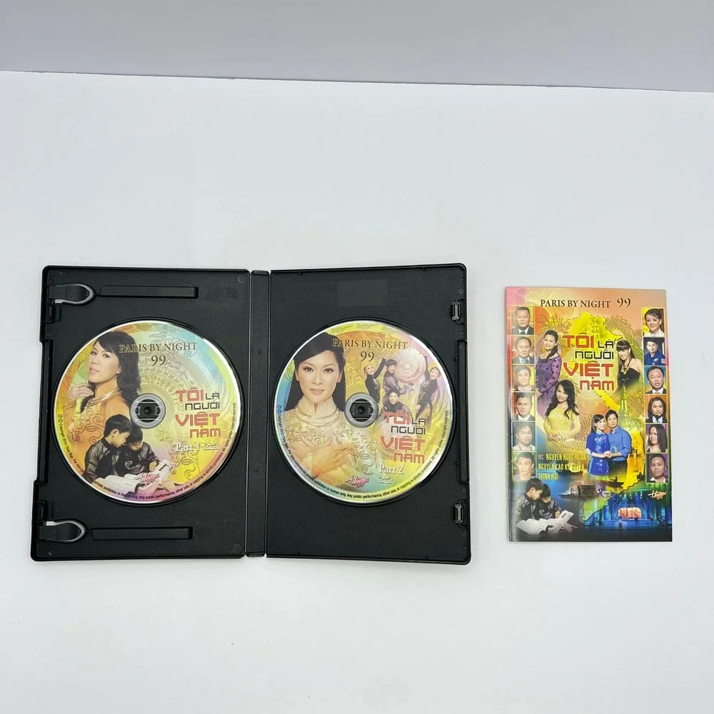 Thuy Nga Paris By Night 99 Toi La Nguoi Viet Nam DVD Variety Show Music - Picture 3 of 7